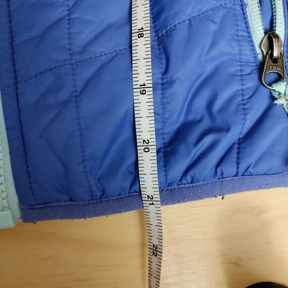 L L Bean Mountain Bound reversible jacket Medium coat blue winter skiing snow - Picture 10 of 13